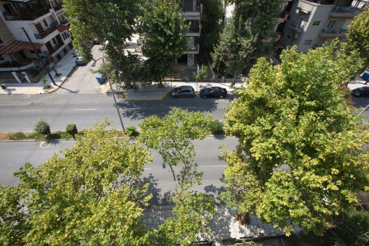 شقة Amazing Loft Skyview سالونيك المظهر الخارجي الصورة